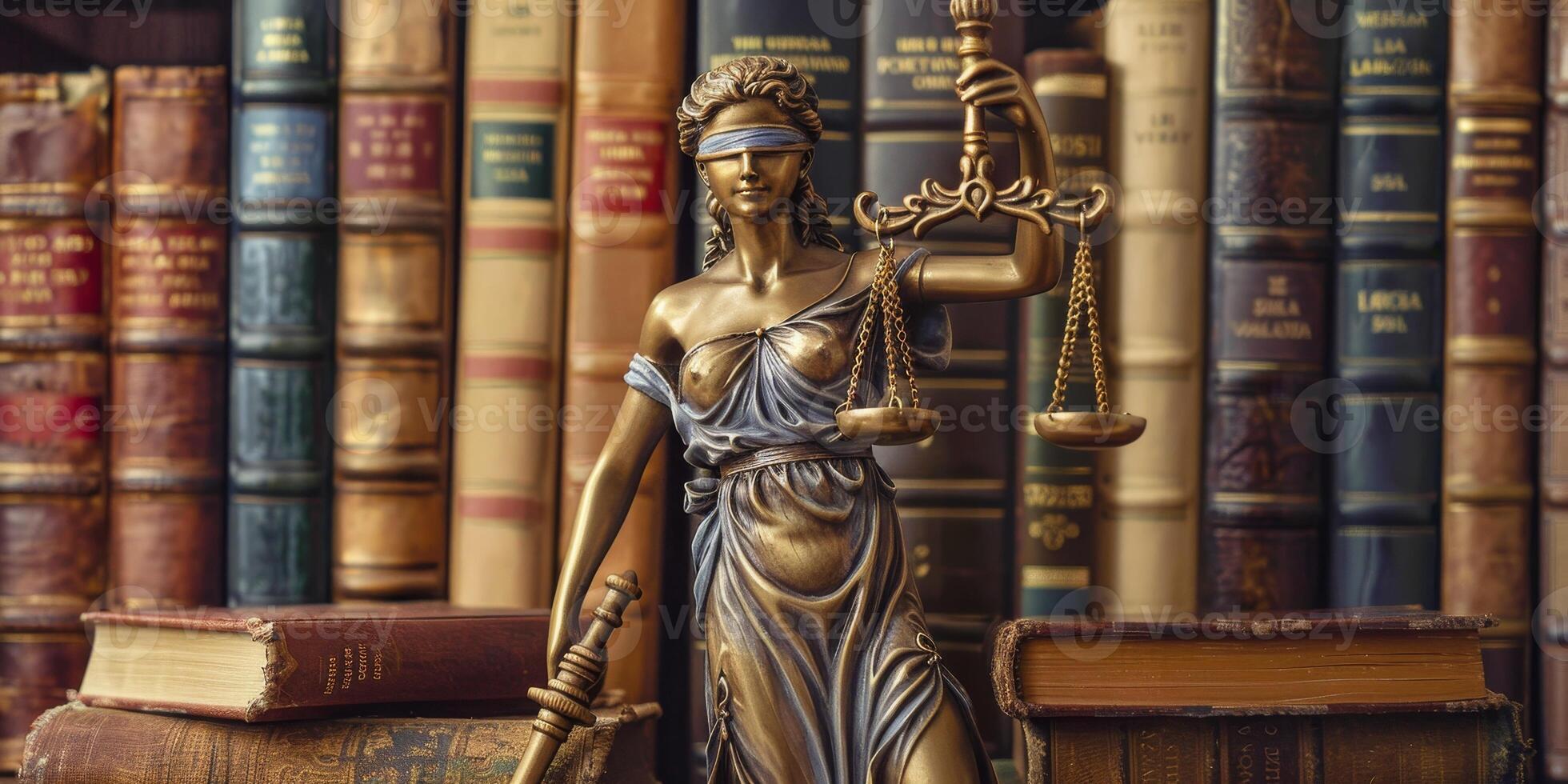 Themis is Goddess of Justice and law photo