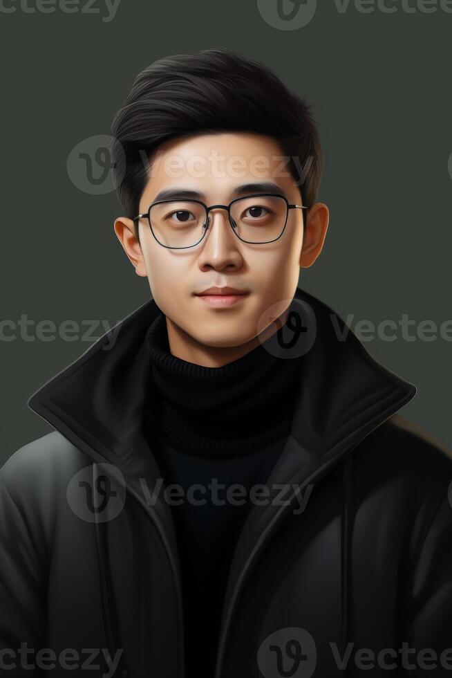 confident man portrait photo
