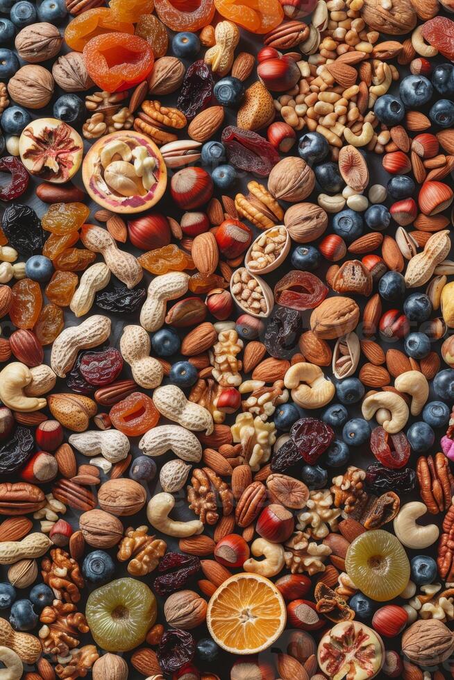 assorted berries and fruits photo