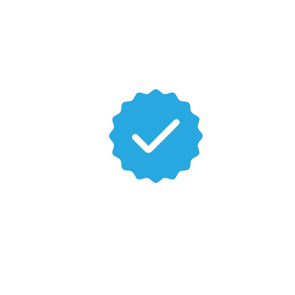 verified badge icon vector