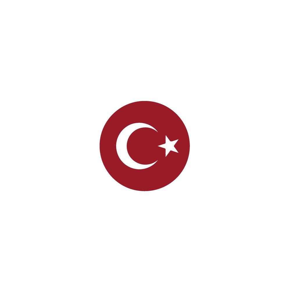 turkey flag , turkish flag vector