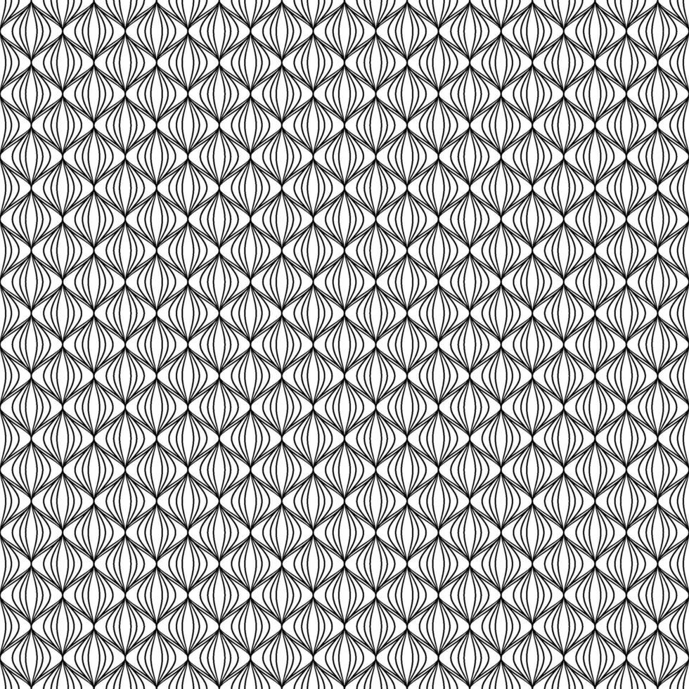 texture with pattern of lines and oval shapes for textile printing vector