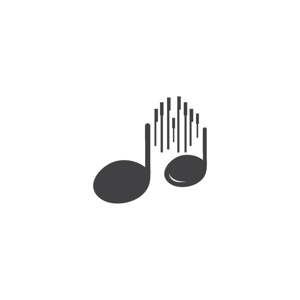 piano icon template vector