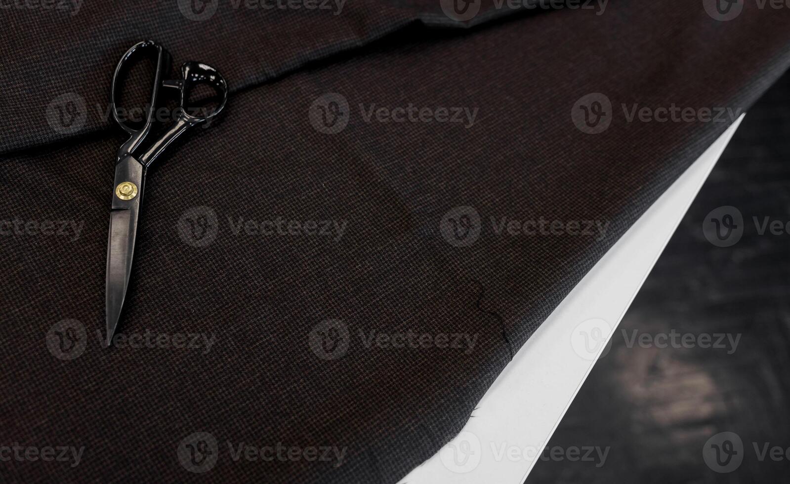 Atelier, tailoring, sewing background. photo