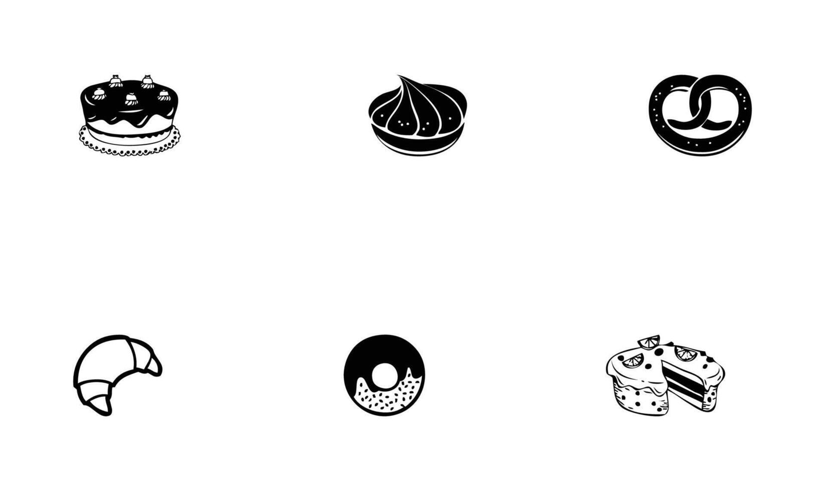 Bakery Vectors Set