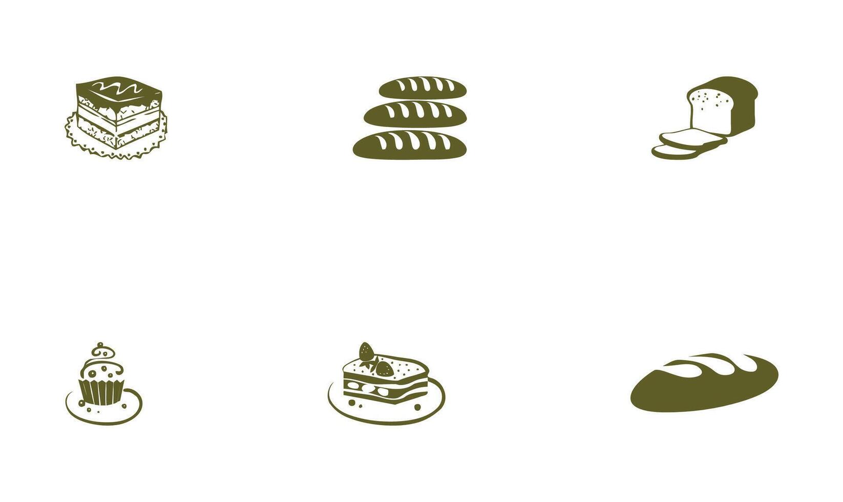 Bakery Vectors Set