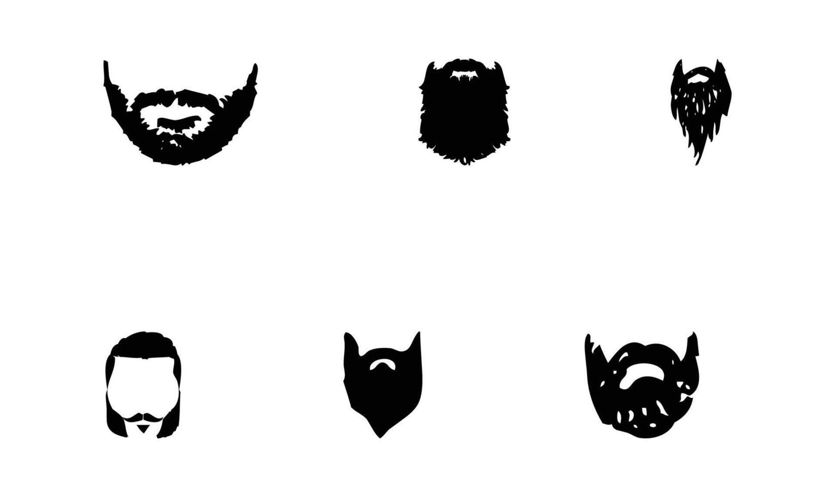 Beard Vectors Icon Set