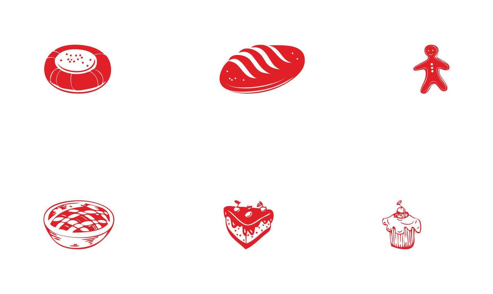 Bakery Vectors Set