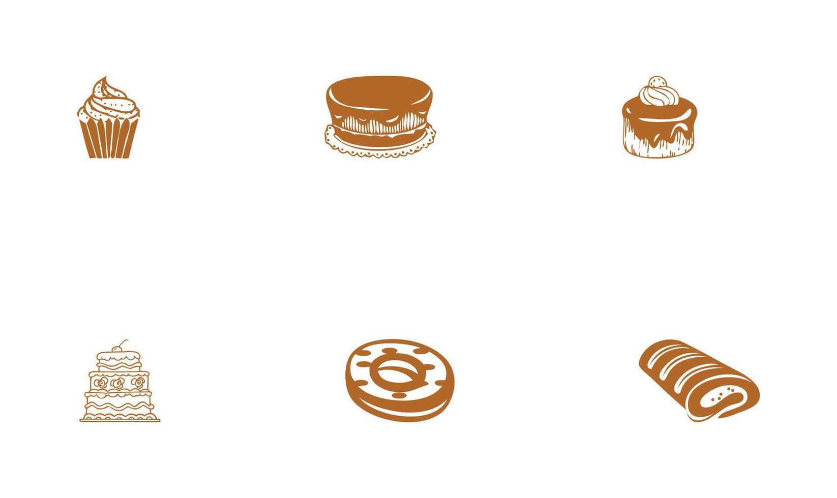 Bakery Vectors Set