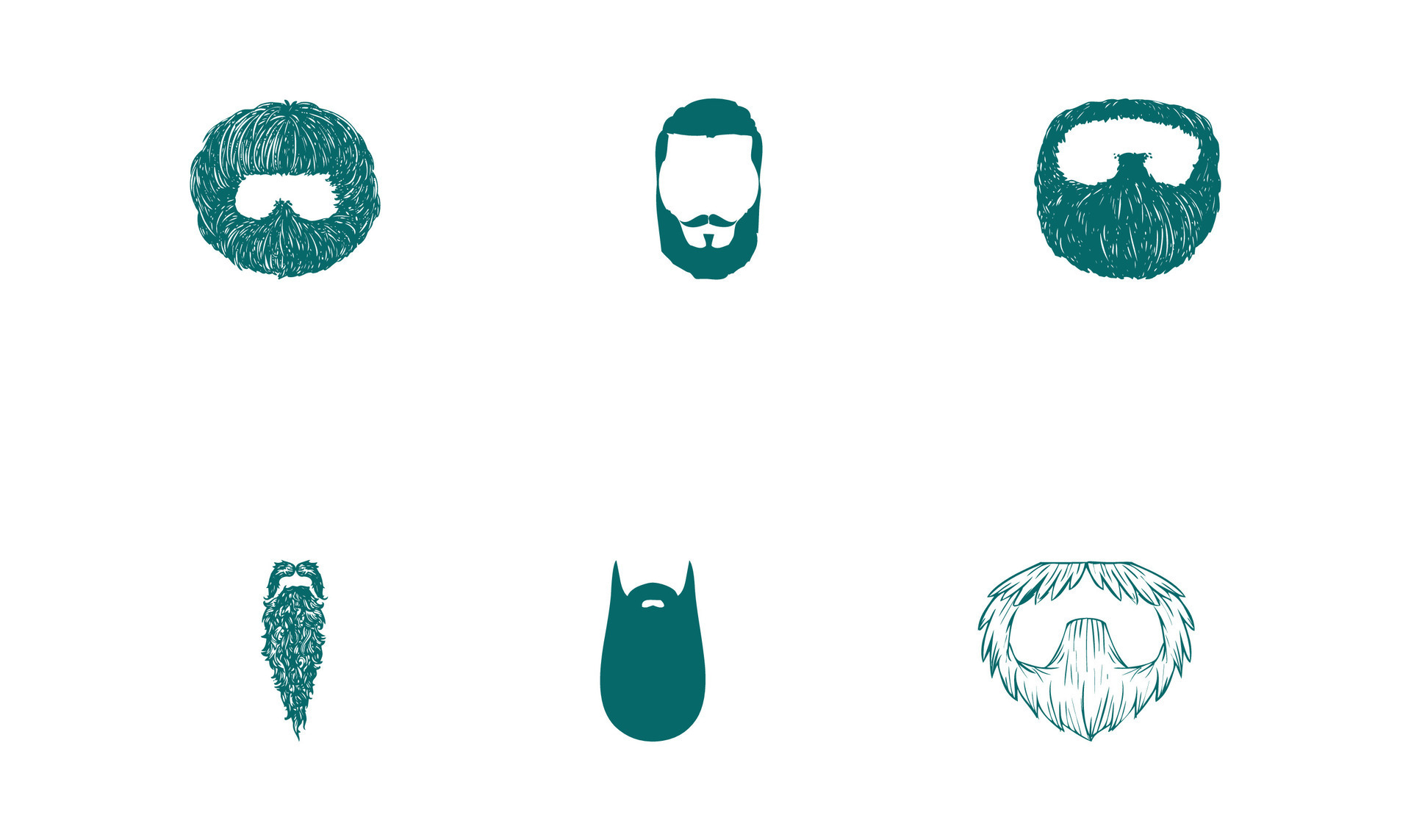 Beard Vectors Icon Set 44565805 Vector Art at Vecteezy