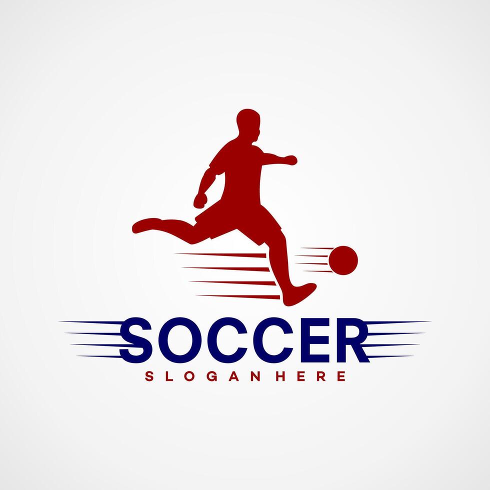 Soccer Logo Template Design vector