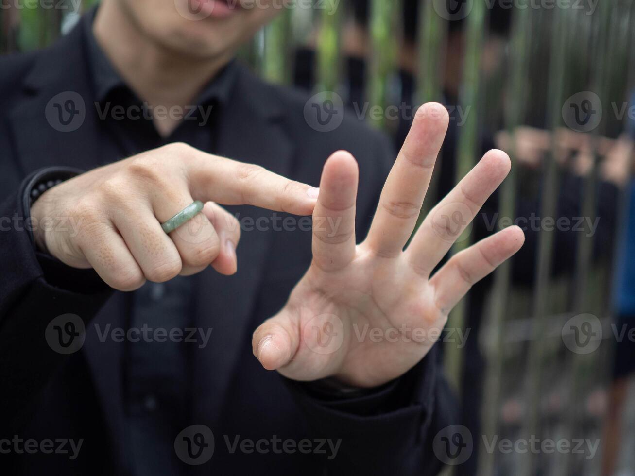 Body part finger hand arm human person people number count sign three two four one showing finger concept icon education mathematic gesture countdown learning study collection set cute pointing finger photo