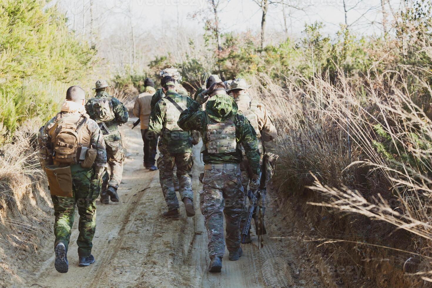 airsoft militar juego foto