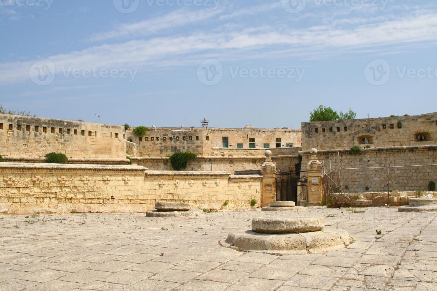 Malta La Valletta historic port photo