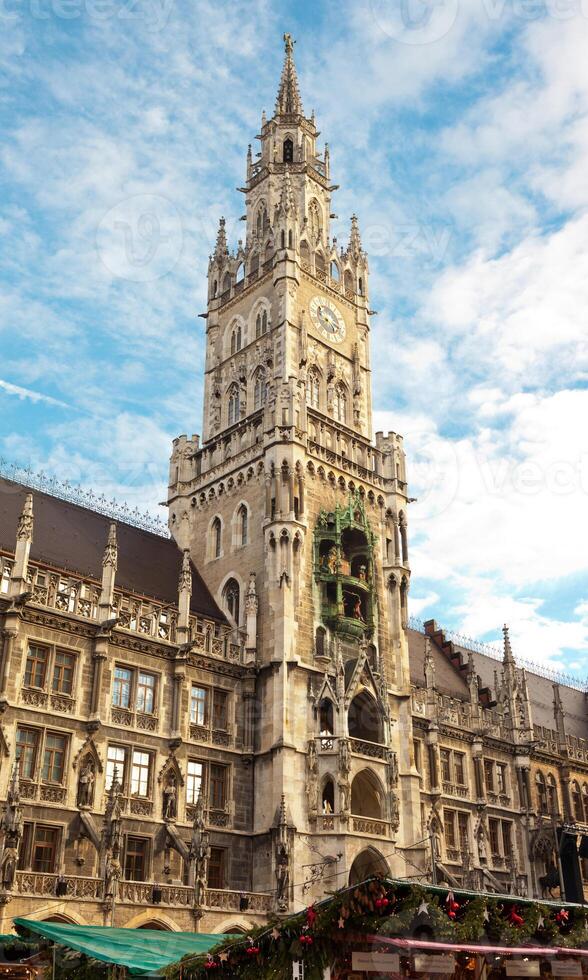 New city hall at Marienplatz Munich photo