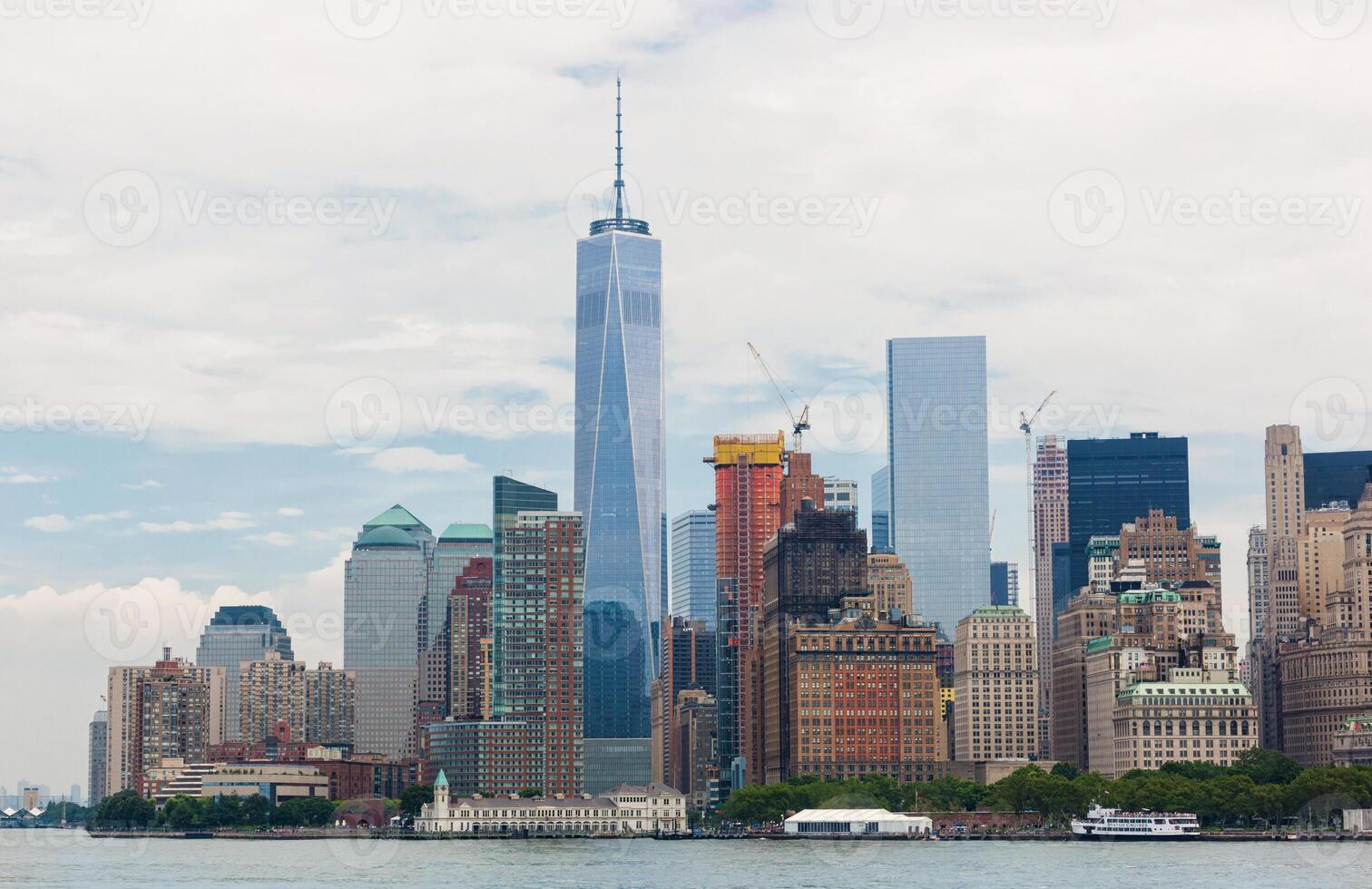 el céntrico nuevo York ciudad horizonte foto