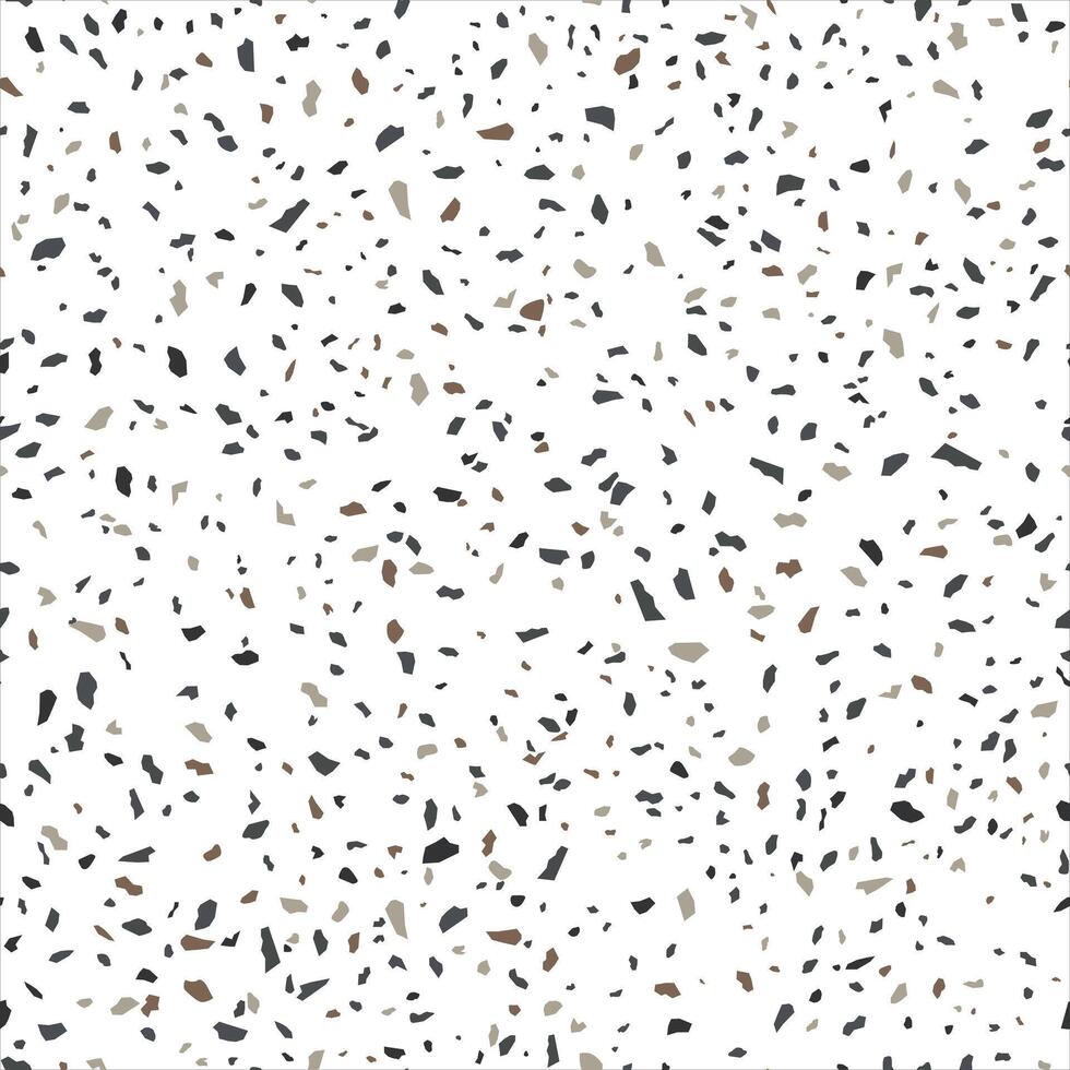 Terrazzo Granite Stone Texture Seamless Pattern Design vector