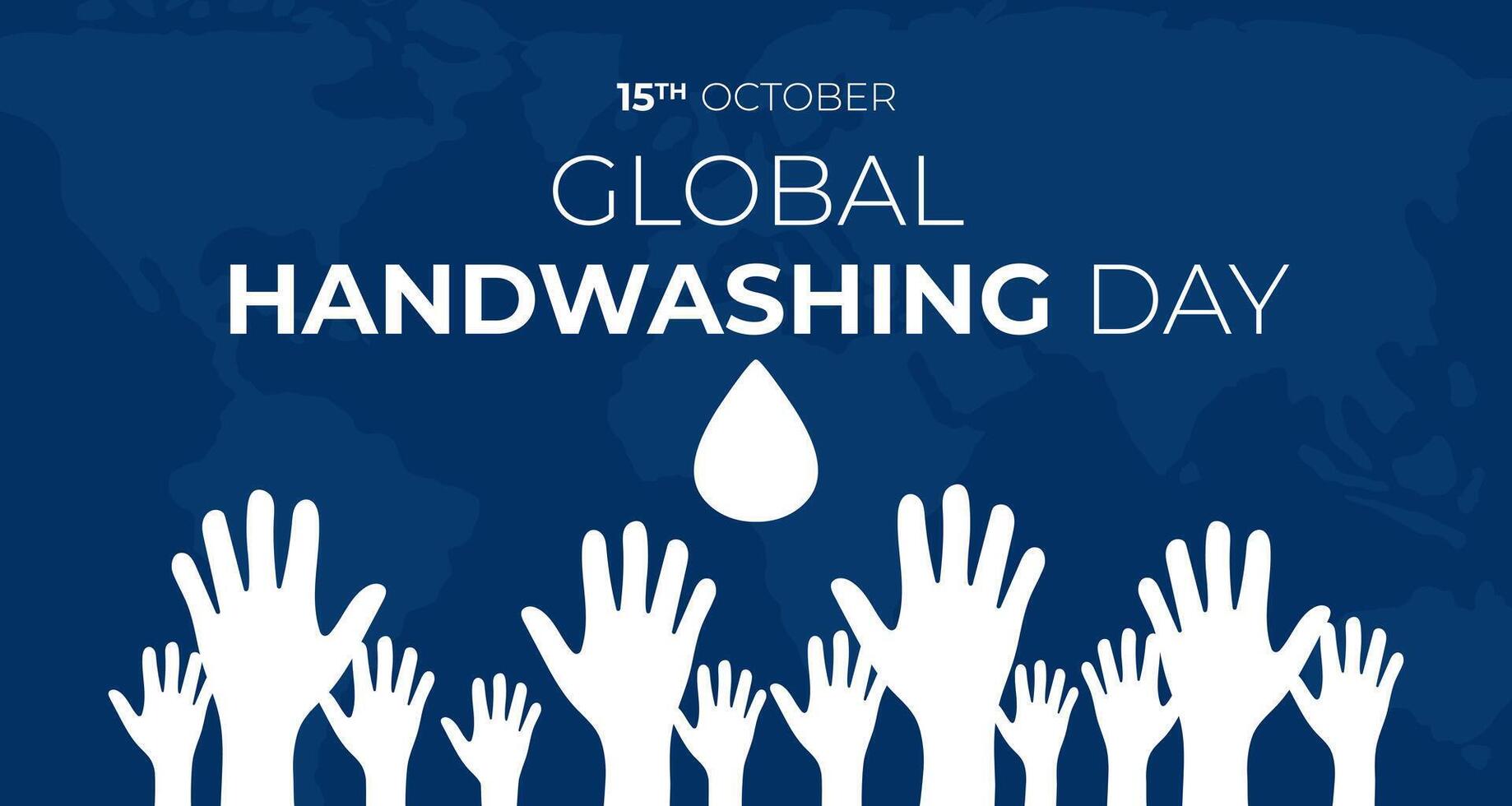 Global Handwashing Day Background Illustration vector