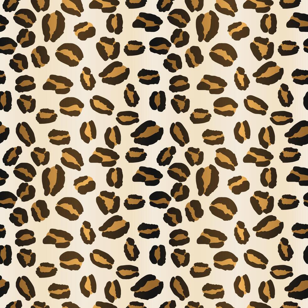Leopard Print Repeat Pattern Design vector
