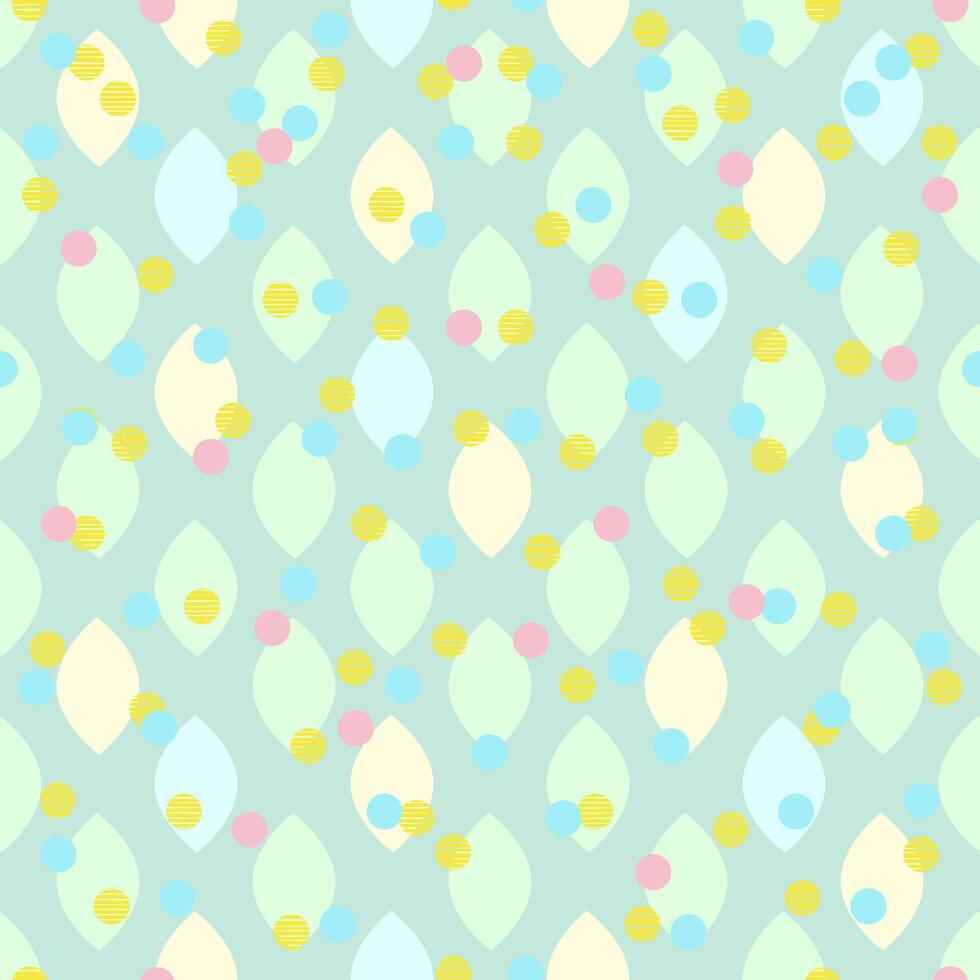 Green Geometric Pattern Design Background vector