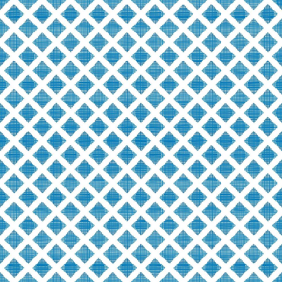 Blue Texture Abstract Geometrical Seamless Pattern Background vector