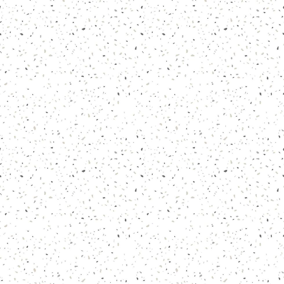 White Terrazzo Texture Seamless Pattern Design with Small Stones vector