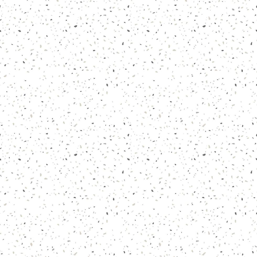 White Terrazzo Texture Seamless Pattern Design with Small Stones vector
