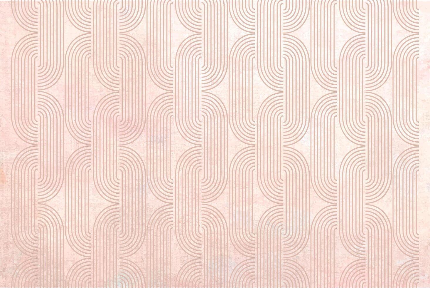 Abstract geometric line Pattern Background with light orange water colour effect vector