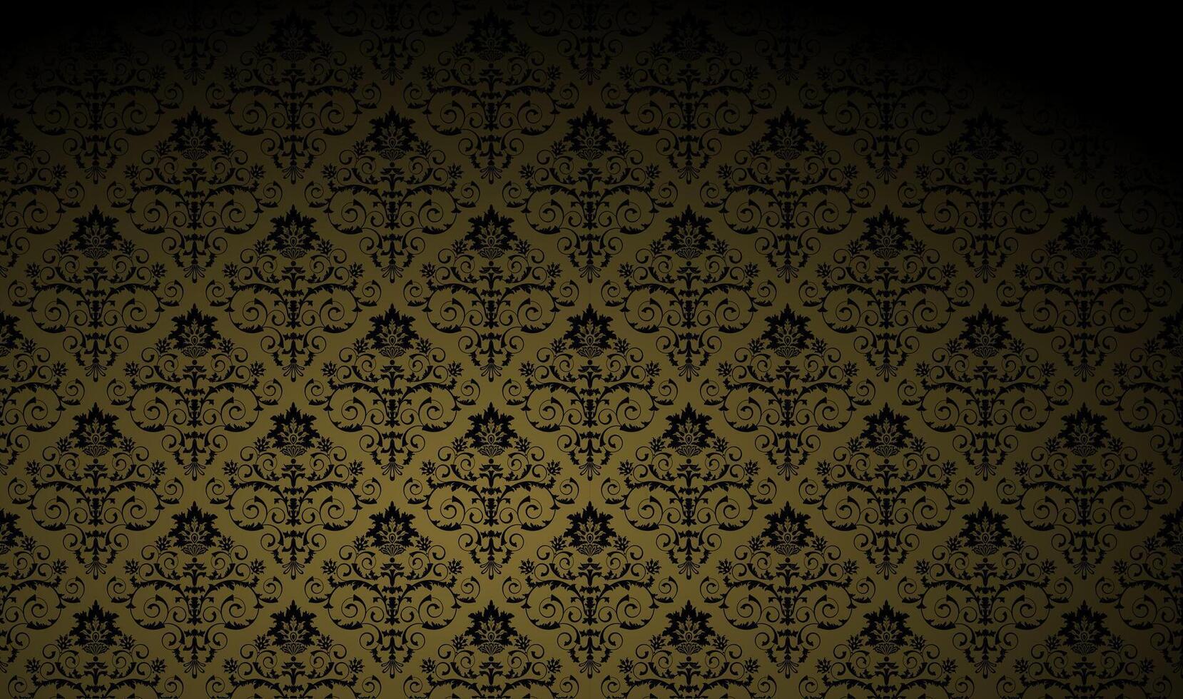 luxury dark gold decorative elegant background vector