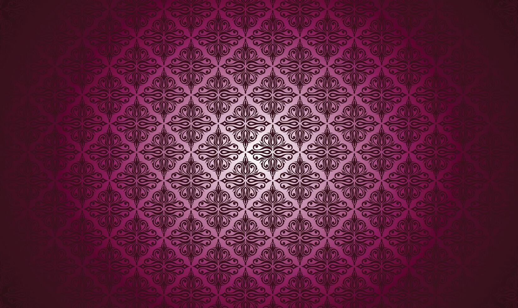 pink luxury background with ornamental elements vector