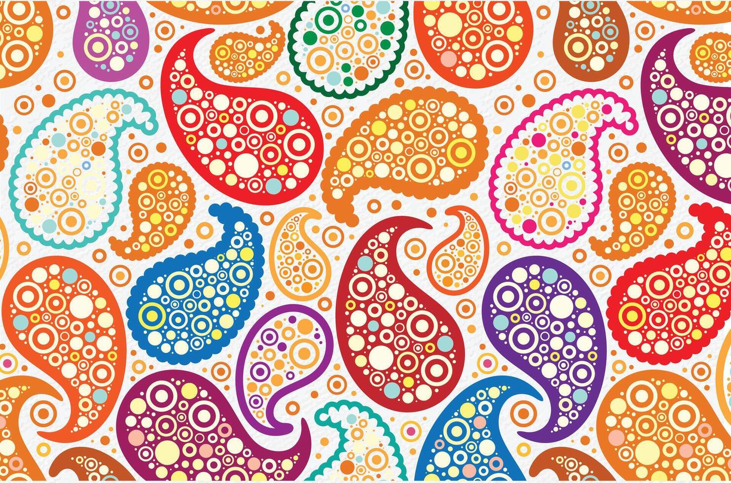 multicolour floral background pattern vector