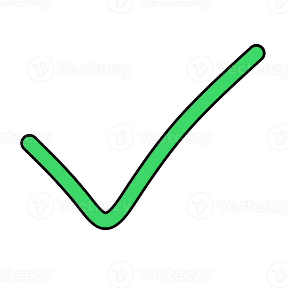 vert vérifier marque transparent Contexte élément png