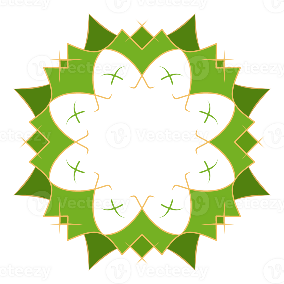 mandala islamic element transparent ornament, ramadan kareem 2024 element mandala mosque illustration flower png