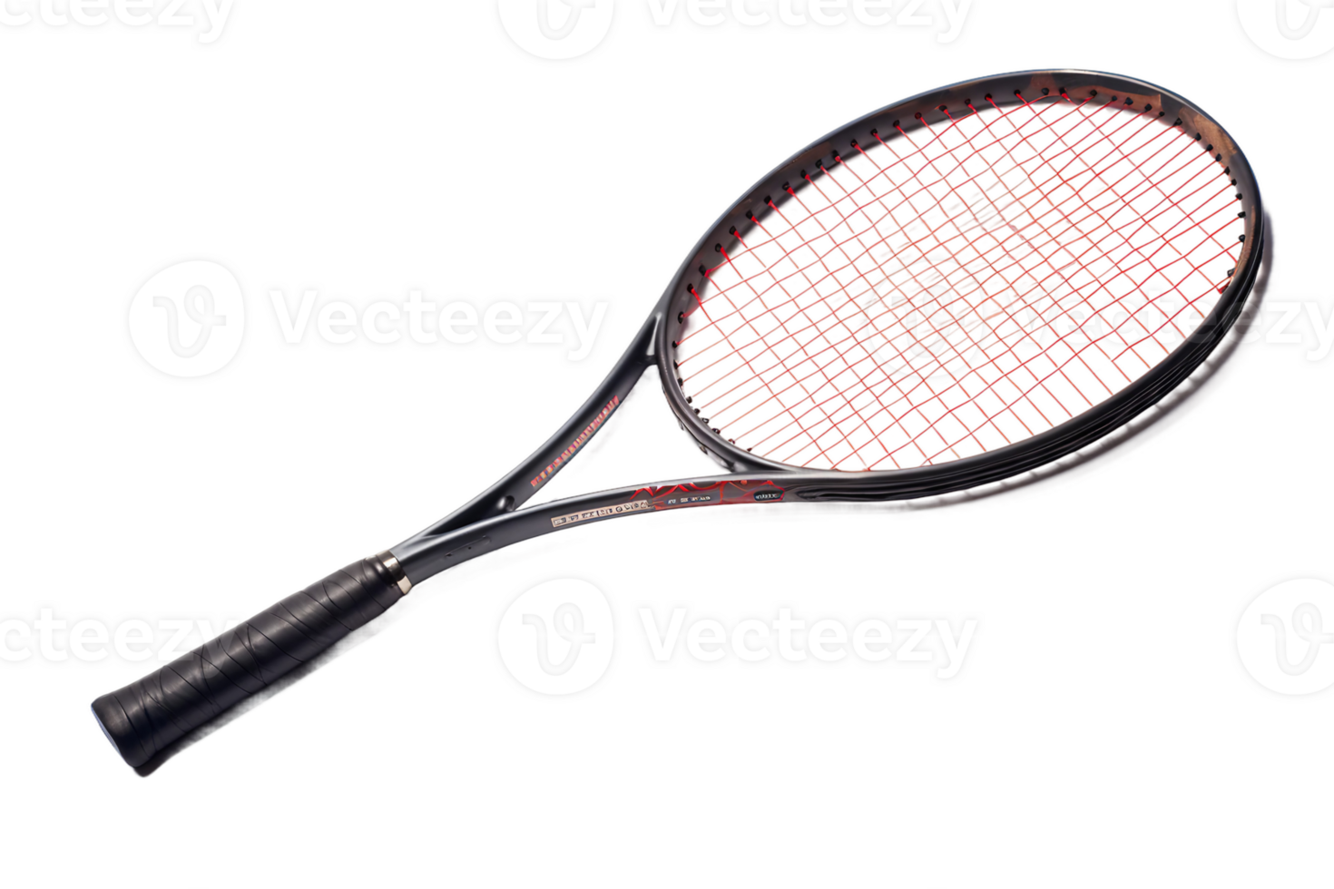 Tennis Racket in Full Swing Isolation On Transparent Background png