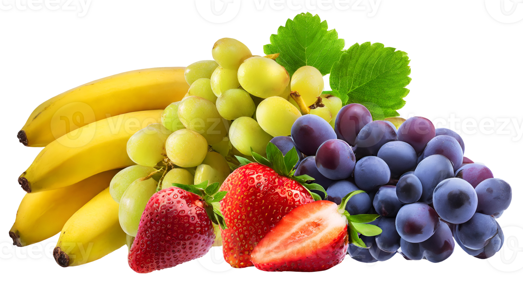 Illustration of fruit mix png