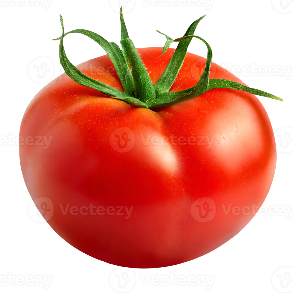 Realistic red fresh tomatoe png