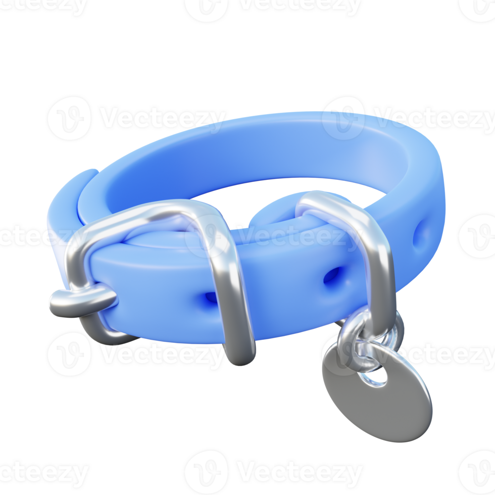Dog Collar Neck 3D Illustration png