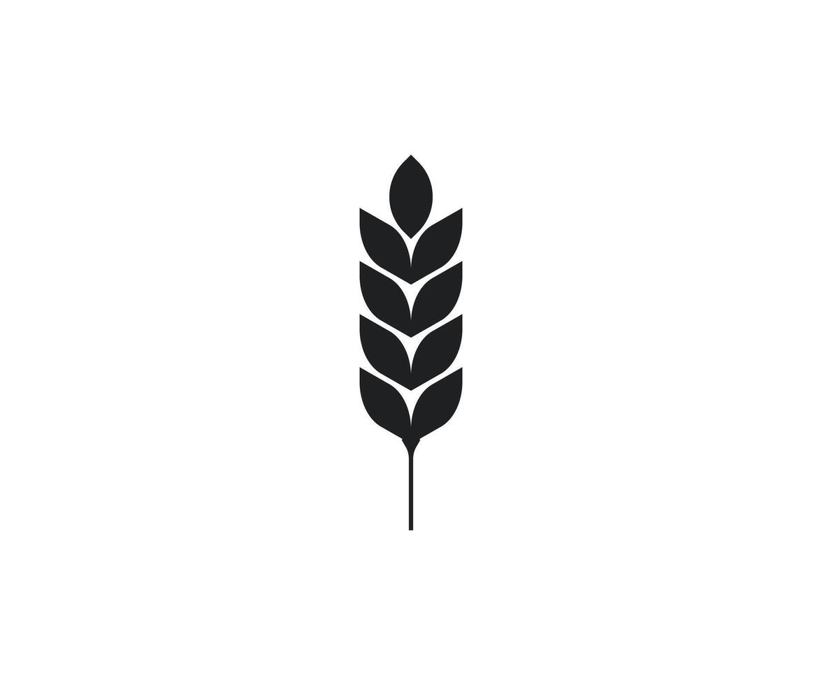 Wheat, grain, icon. illustration. vector