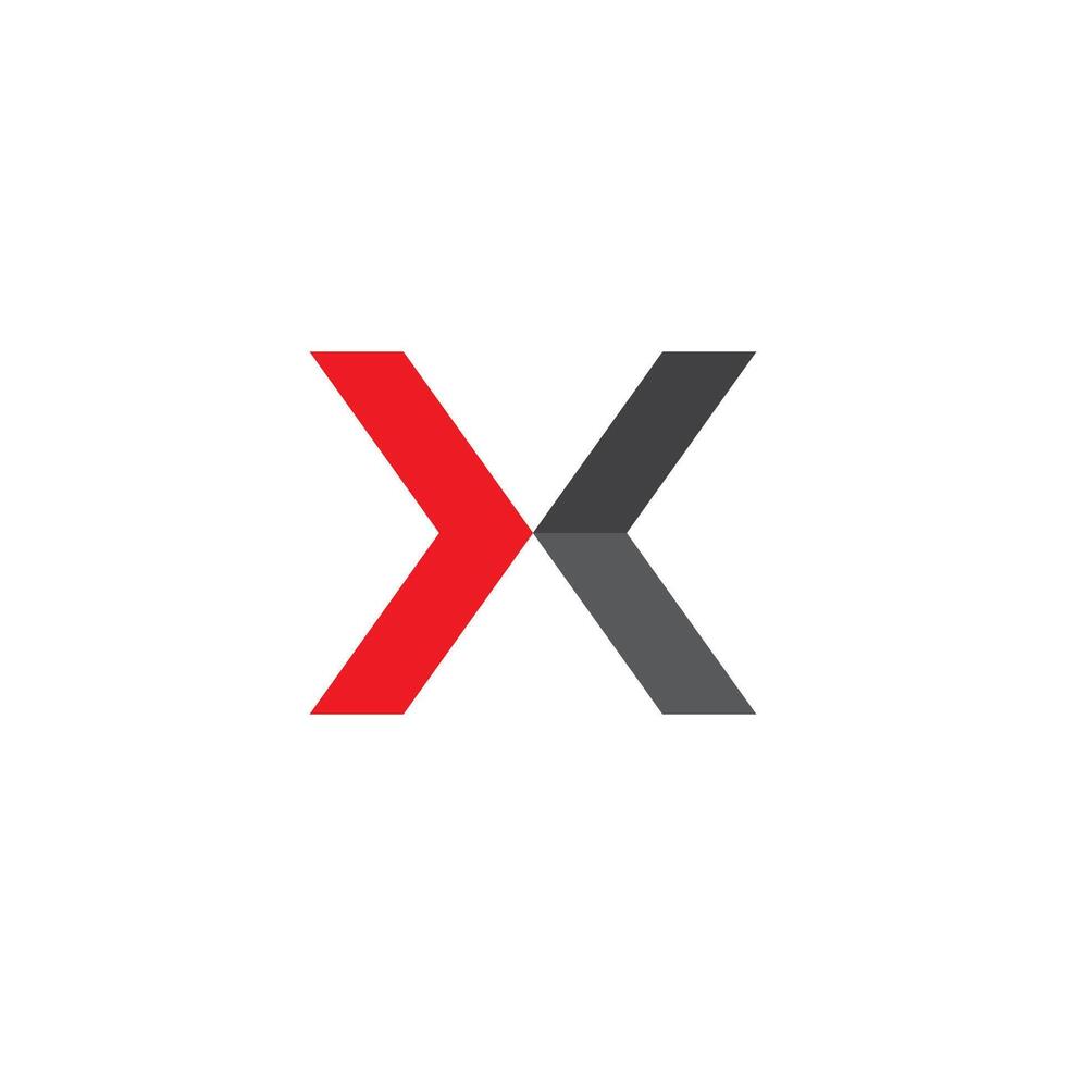 X logo icon illustration vector