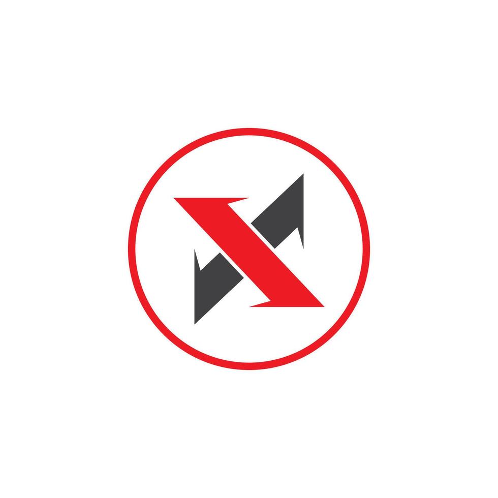 X logo icon illustration vector