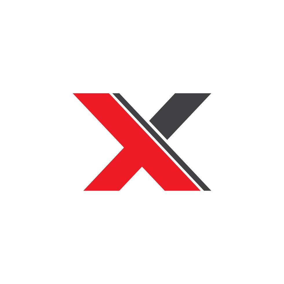 X logo icon illustration vector