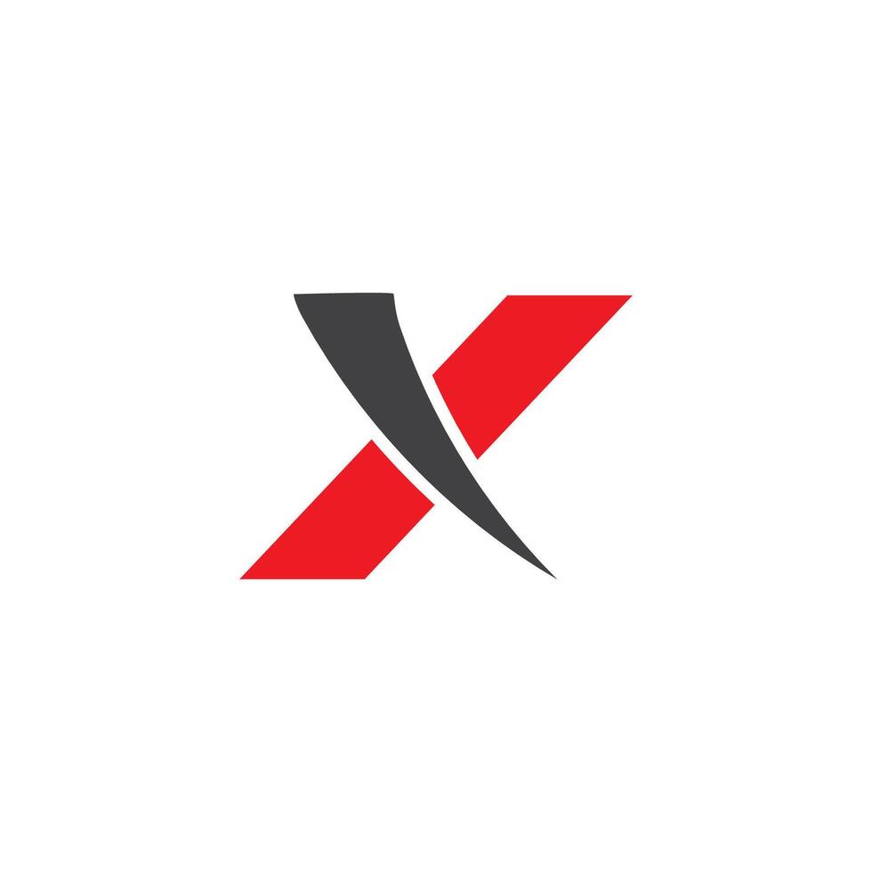 X logo icon illustration vector
