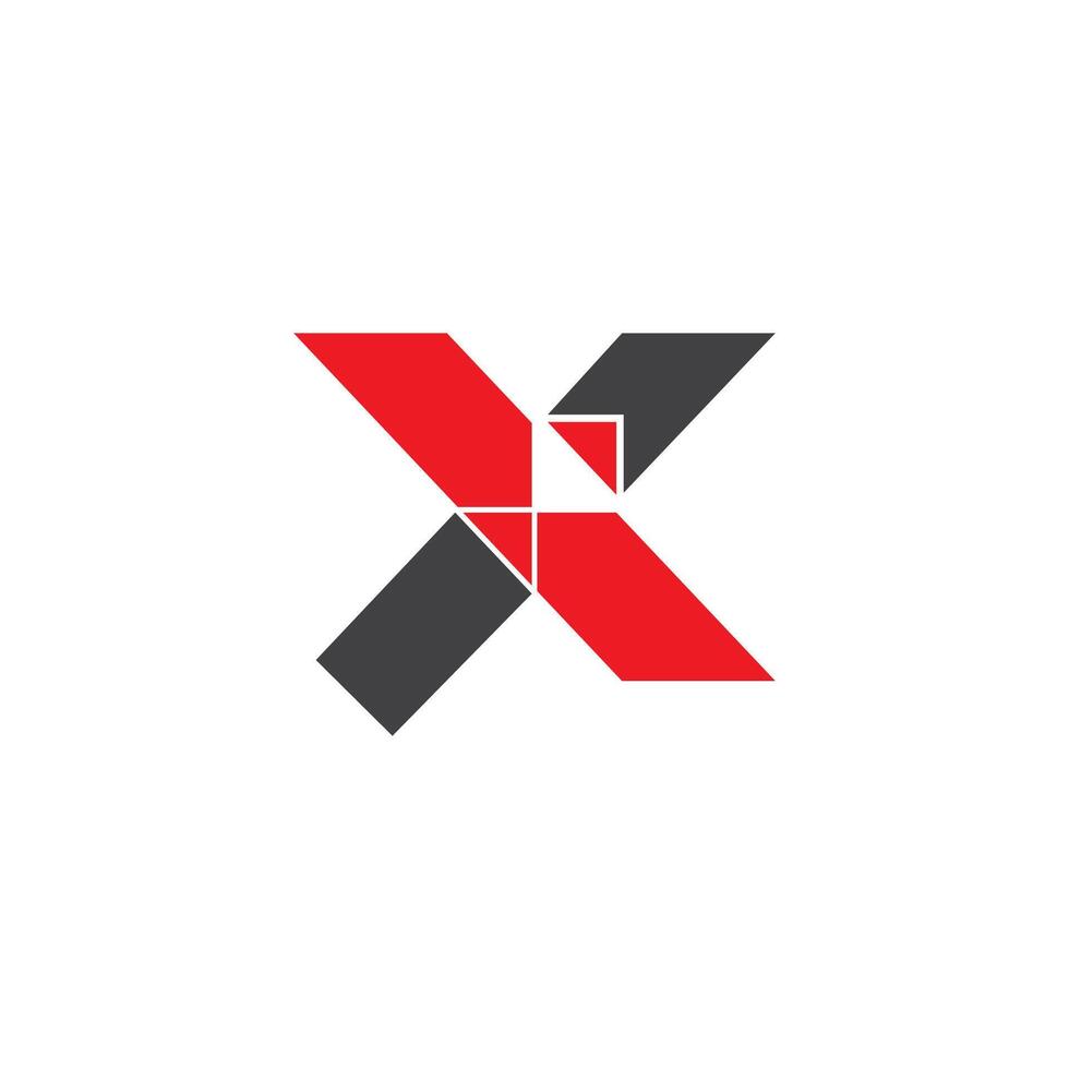 X logo icon illustration vector