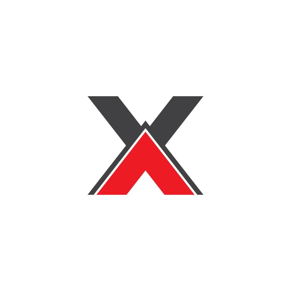 X logo icon illustration vector