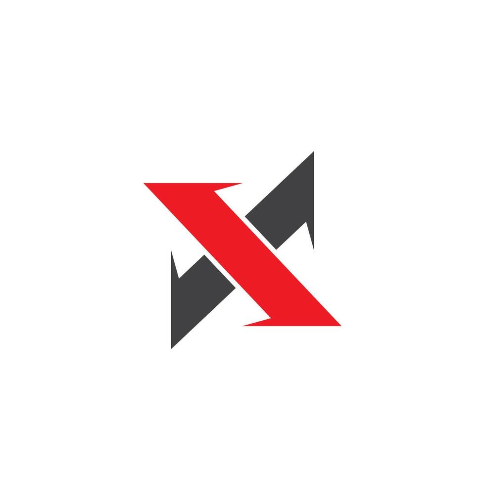 X logo icon illustration vector