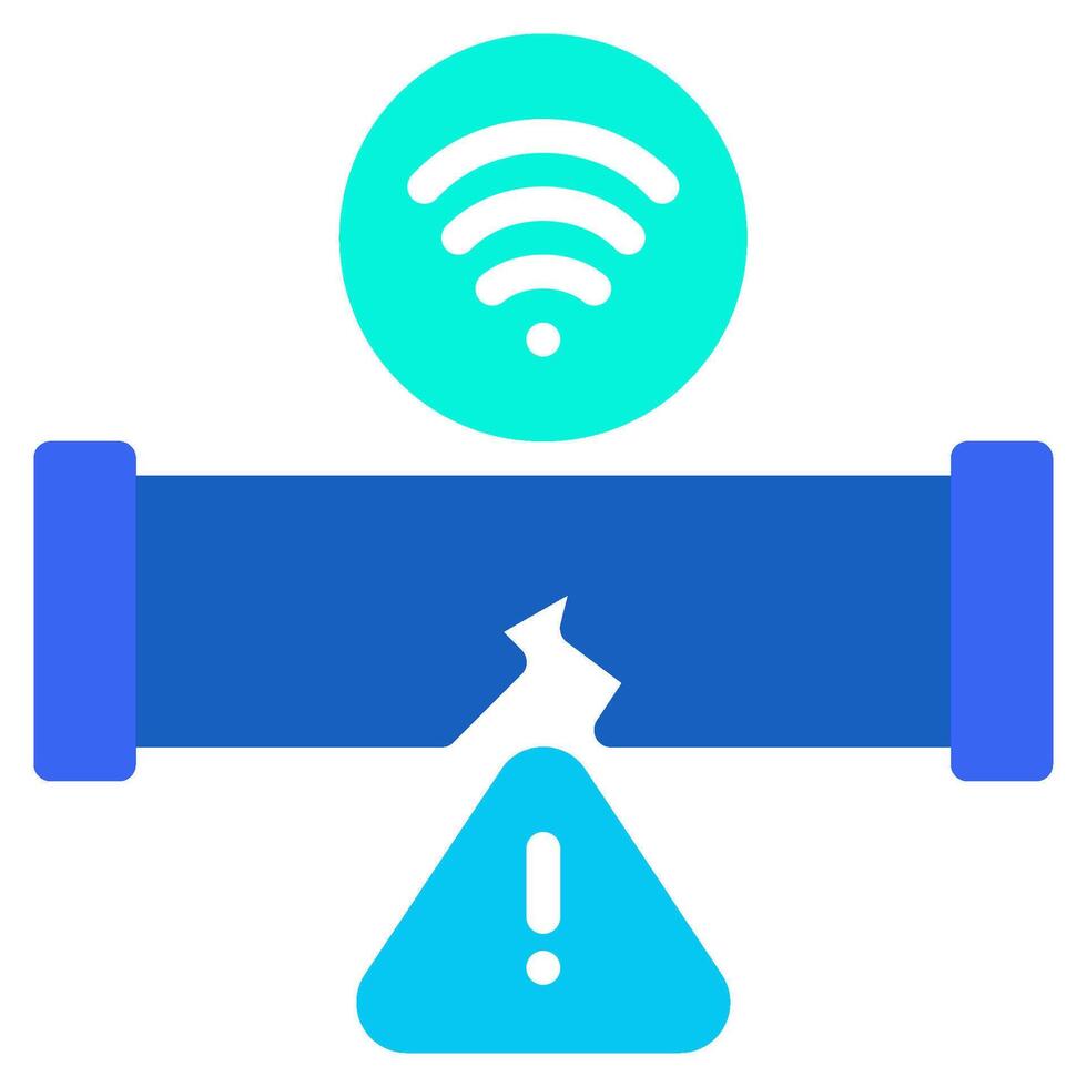 fuga detector icono para web, aplicación, infografía, etc vector