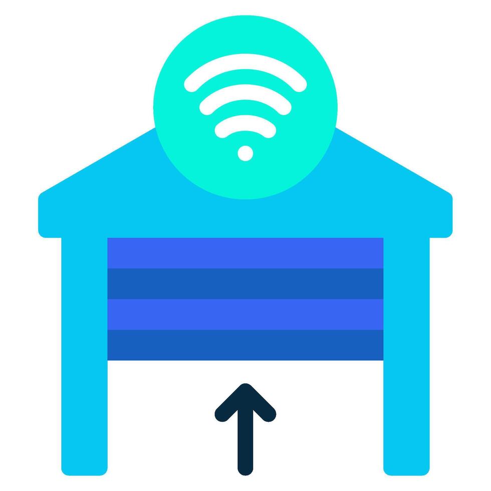 Garage Opener icon for web, app, infographic, etc vector
