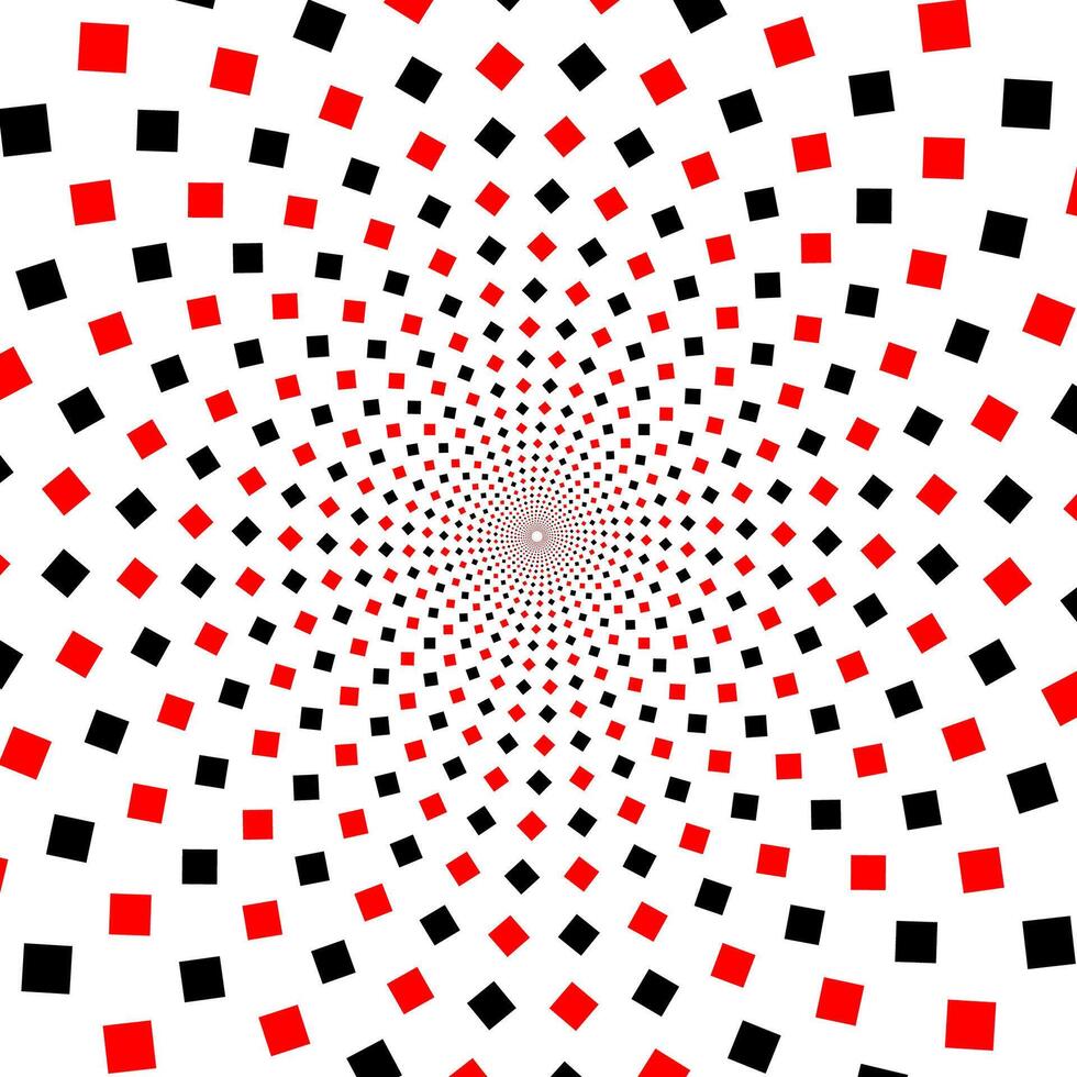 abstract pattern design background in red and black vector
