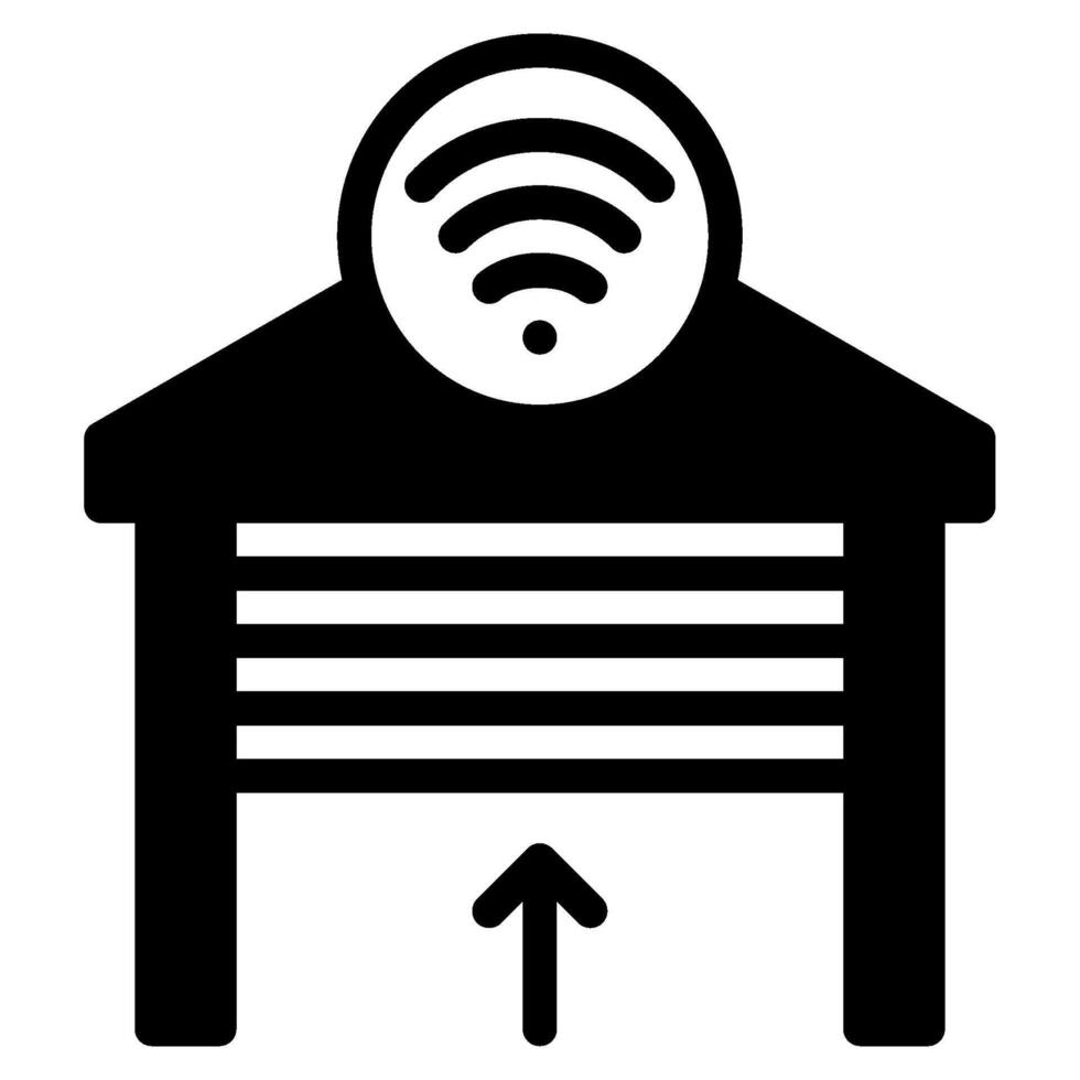Garage Opener icon for web, app, infographic, etc vector