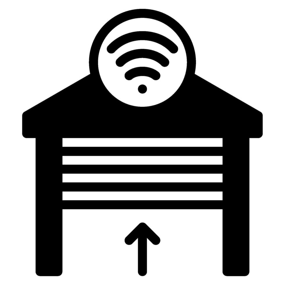 Garage Opener icon for web, app, infographic, etc vector